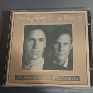 Dan Fogelberg & Tim Weisberg CD - No Resemblance Whatsoever - Black Case